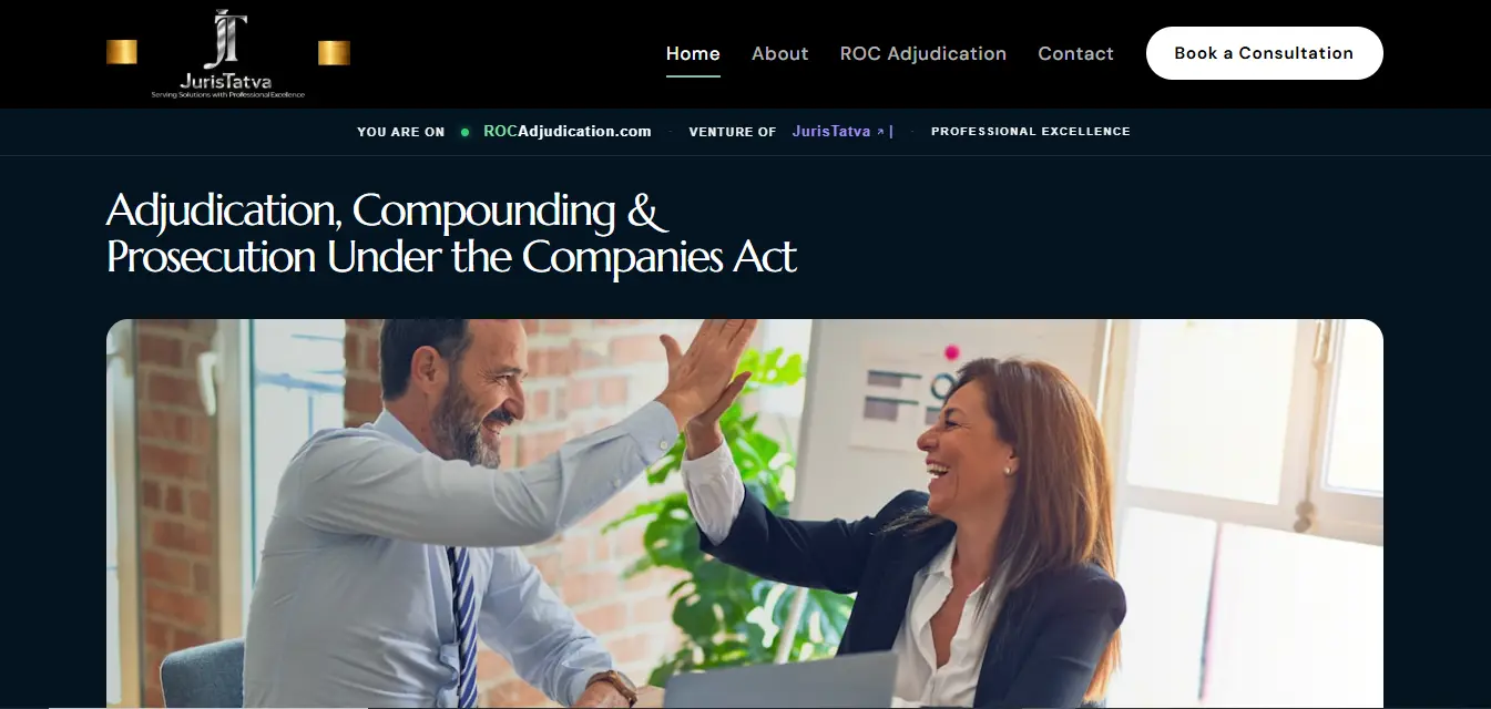Adjudication Registrar of Company